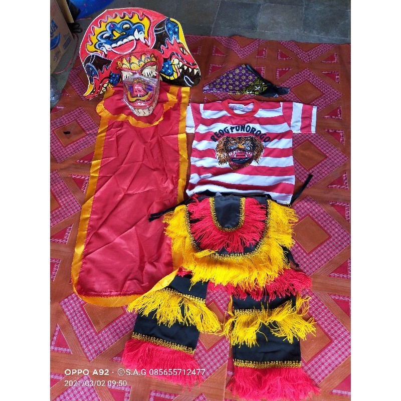 barongan anak fullset / barongan / caplokan / jaranan