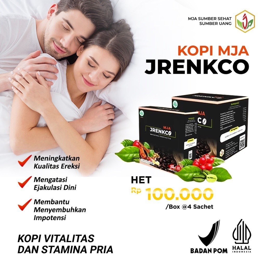 

KOPI STAMINA DAN VITALITAS PRIA MJA JRENKCO - EXP2025 MJA ORIGINAL B4YKAMU