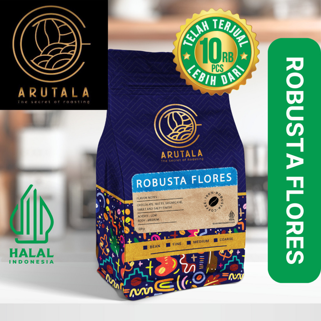 

Kopi Flores Robusta Coffee 500 gram -CB 2