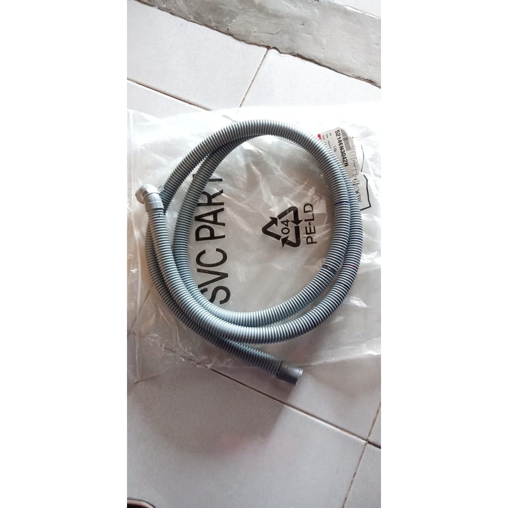 SELANG PEMBUANGAN AIR MESIN CUCI FRONT LOADING LG ORIGINAL FC1207N5W FC1208N5W FC1408S4W FC1408S4W F