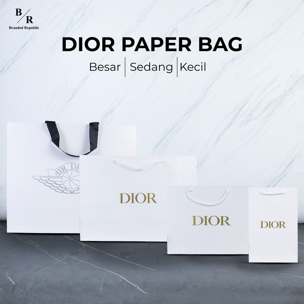 

[BRANDED REPUBLIC 2] PAPER BAG / SHOPPING BAG DIOR