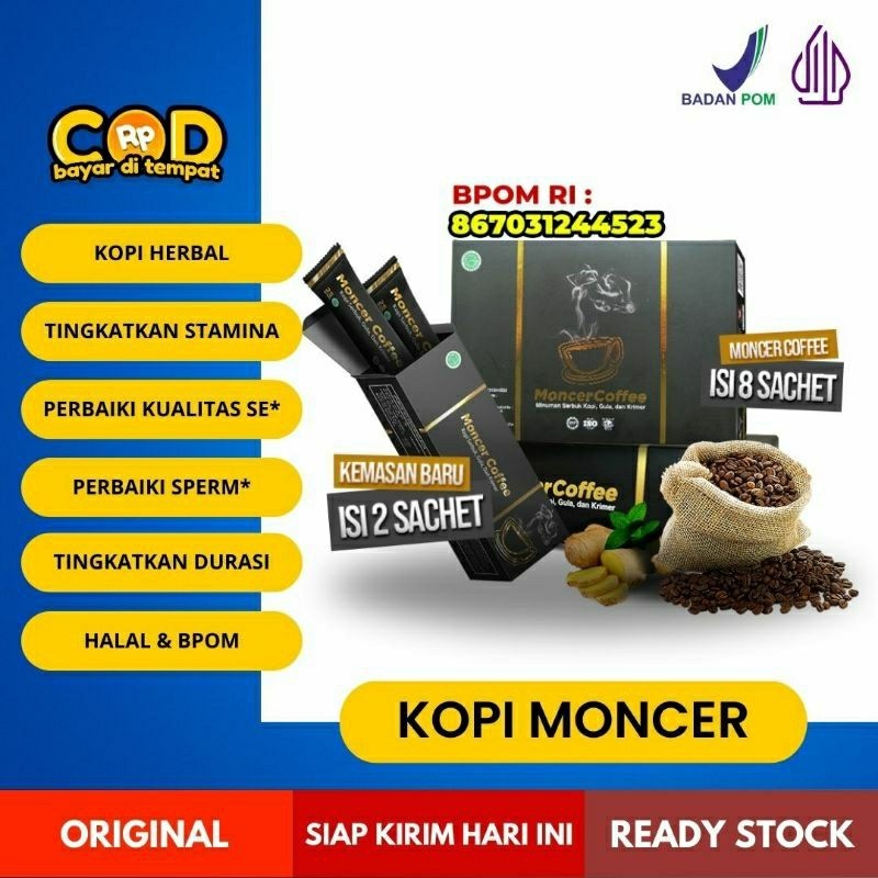 

[JKT] Mon-Cer Coffee Kopi Solusi agar Kuat Tahan Lama di Ranjang solusi keluarga harmonis