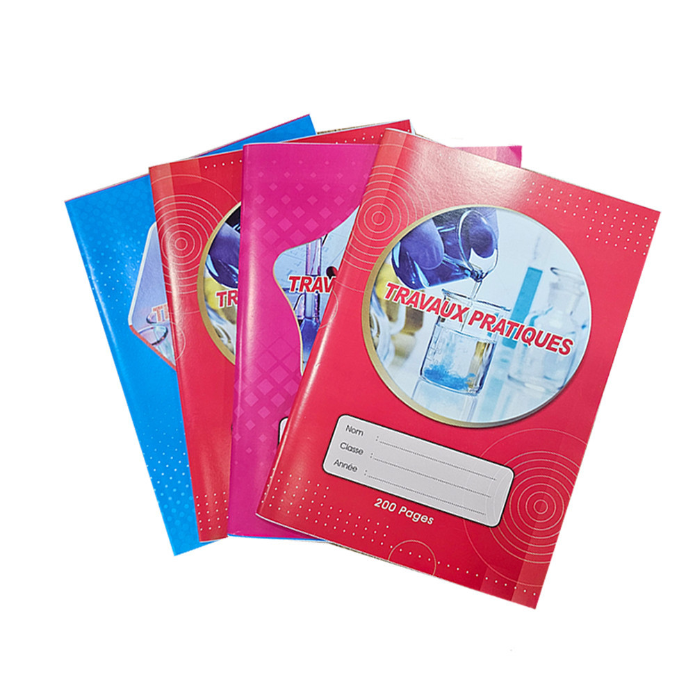 

A4 TP (Satu Halaman Kosong Lainnya Adalah French Line) Buku Latihan dengan 200 Halaman Termasuk Enam Warna