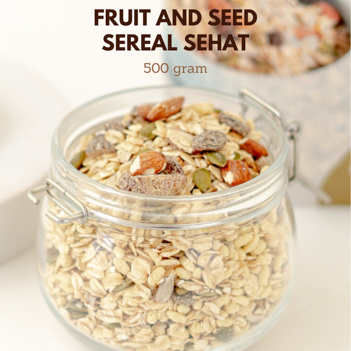 

Fruit and Seed Sereal Sehat 500 gram
