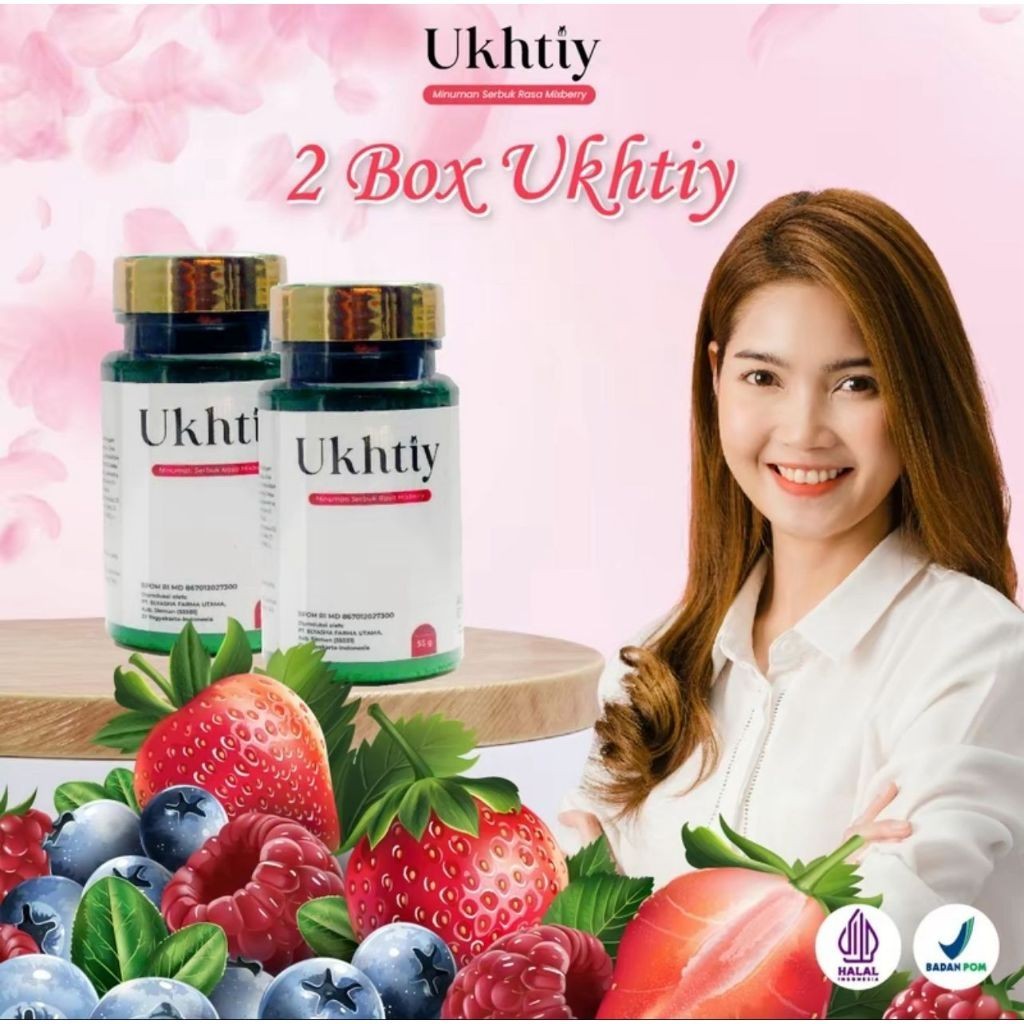 Ukhtiy Collagen Original - Collagen Mencerahkan & Melembabkan Kulit Ukhtiy Collagen Drink - Minuman 