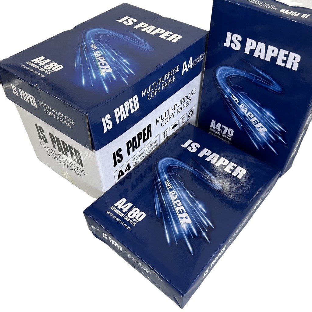 

CIE 165 Putih Kertas A4 Salin Kertas JS Merek 70 75 80 GSM Siap untuk Dikirim 5 Rim/Karton 20GP untuk Dijual