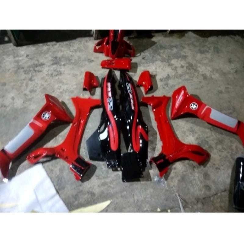 PAKET BODY SET HALUS FIZR EDISI CALTEX MERAH HITAM