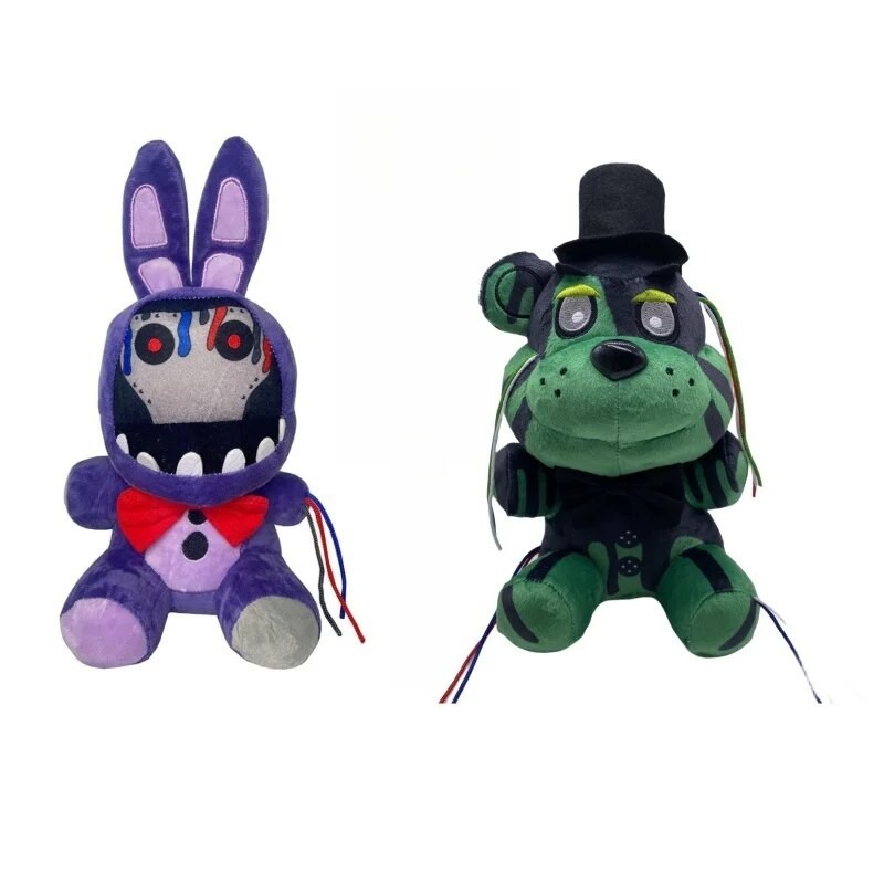 FNAF Newest Bonnie Purple Rabbit Plush Toys Soft Anime Stuffed Doll Toys Christmas birthday Gifts