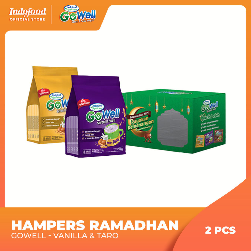 

Hampers Ramadhan GoWell - Vanilla & Taro (2 pcs)