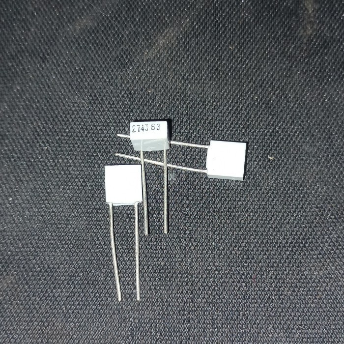 kapasitor 270n mkm 274J100 274 100v 63v original capasitor milar mylar F Fajar elektro 2
