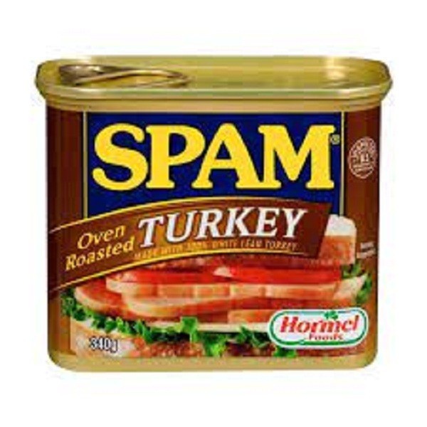 

Spam Cornet Oven Roasted Turkey Ham 340gr | Kornet Daging Kalkun