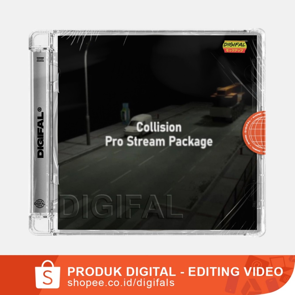 640Studio - Collision - Pro Stream Package -  Untuk Capcut, Premiere Pro After, Effects, Filmora, Ki