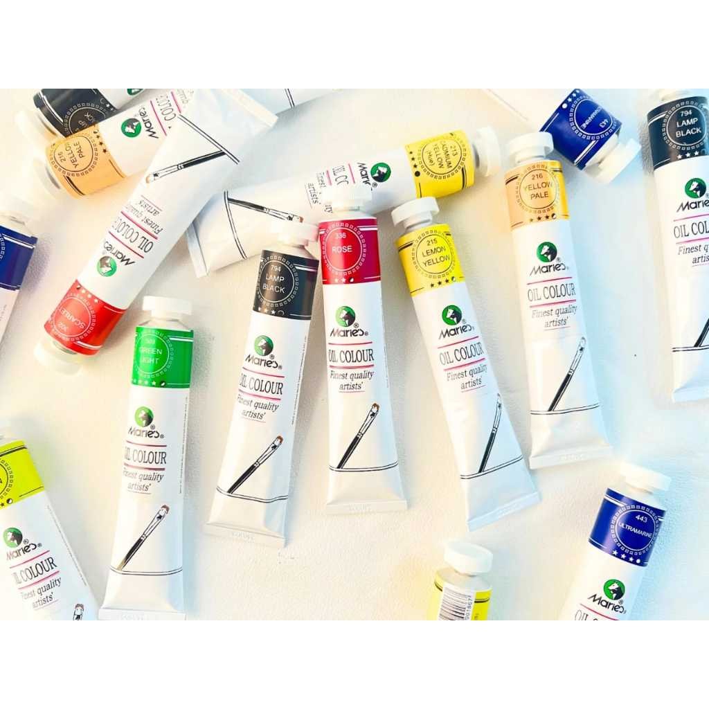 

maries oil color/cat minyak 50ML