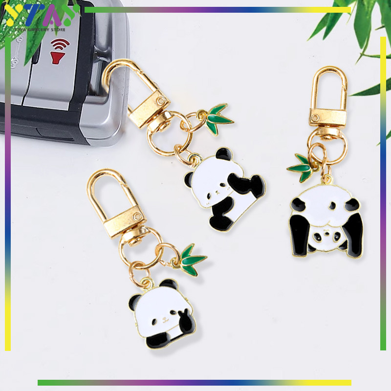 Gantungan Kunci Panda Lucu Gantungan Tas Panda Lucu Lovely China Panda Mobil Keychain