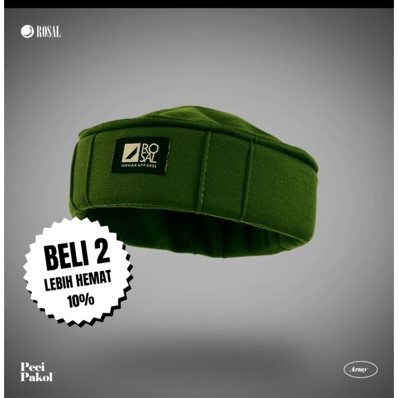 Rosal Peci Pakol Peci Kopiah Songkok Kopeah Topi Haji Sholat Muslim Shalat Santri Desain Unik Lebara