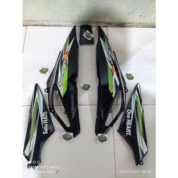 COVER BODY BELAKANG HONDA SUPRA X 125 BATMAN BOX AKI SUPRA X 125 BATMAN BOK AKI BATMAN BODY SUPRA X 