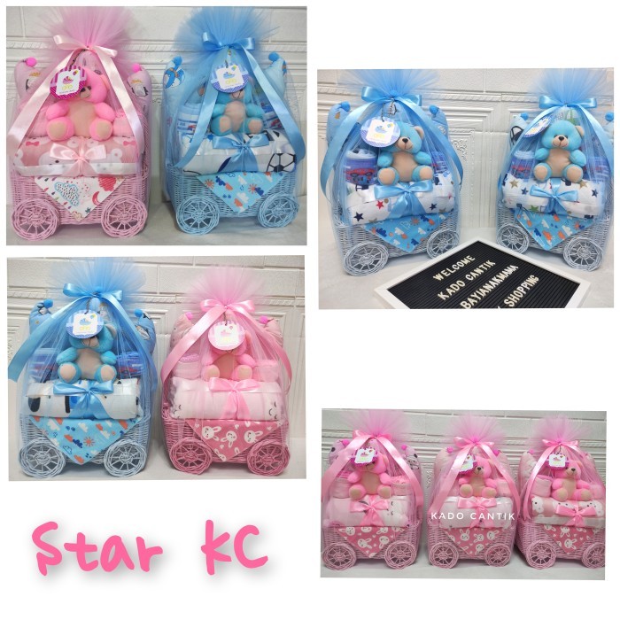 

[New]Promo Hampers bayi/ Kado lahiran / Kado bayi/ Parsel bayi / Baby gift - Biru Muda