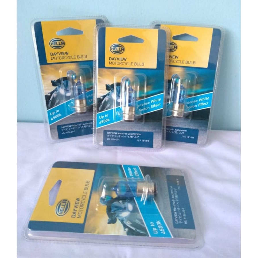 Dop Lampu Halogen Lampu Bohlam Dop Hella K1 Cool Blue 12V 18 18W Light Bulb Universal MotorZone