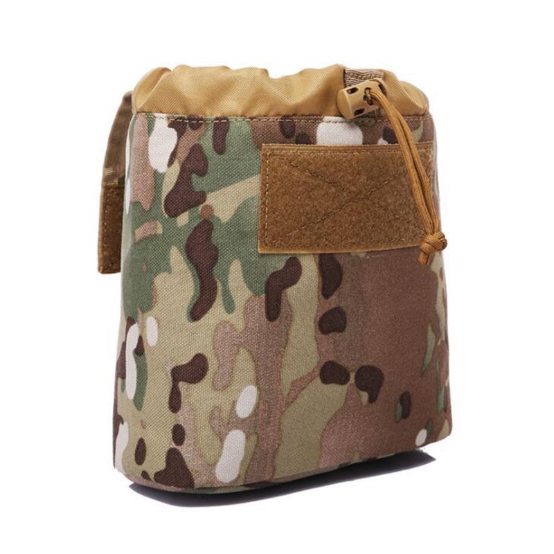 Tactical Molle Dump Pou Recovery Magazine Pou AR 15 M4 M16 AK47 Ammo Mag Bag Hunting Airsoft EDC Fol