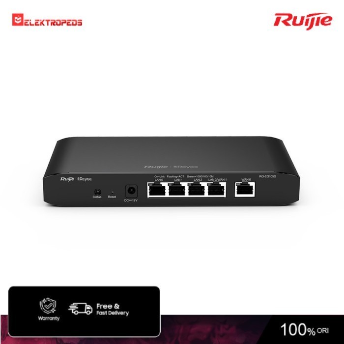 Ruijie Reyee RG-EG105G Series Cloud Managed Router - Ruijie Switch - Ruijie