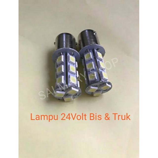 Lampu LED Lampu Rem Bus Truk Canter Truck Engkel Kaki 2 24 Volt 24V Kedip Strobo