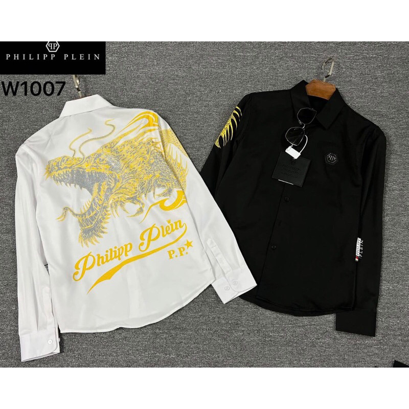 Kemeja panjang pria PP PL1007 semi Mirror import