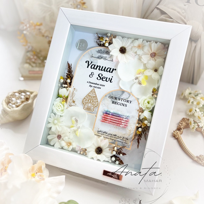 MAHAR UANG TERBARU mahar pernikahan / frame mahar / frame 3D / mahar custom / mahar wayang / mahar a