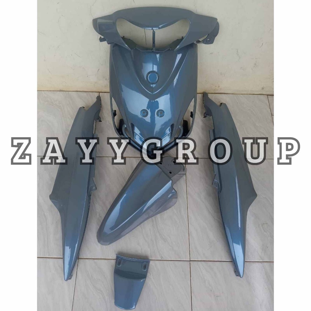 Paketan Cover Body Alus Warna Nardo Motor Mio Smile Tahun 2010