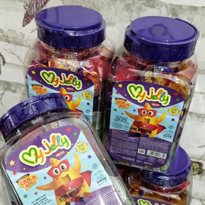 

My jelly 1 toples isi 60 pcs