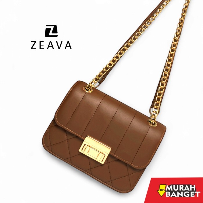 tas selempang wanita simple elegan [ZEA OFFICIAL] DK Bag - Tas Selempang Wanita DK - Handbag Emboss 