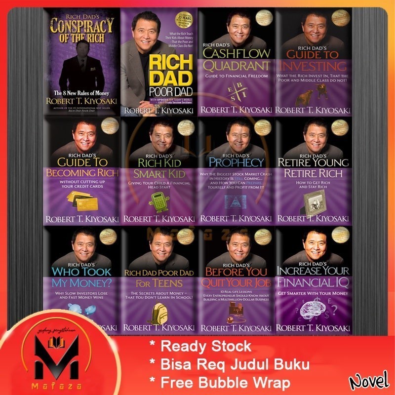 Rich Dad Poor Dad by Robert T. Kiyosaki (English/Indonesia)
