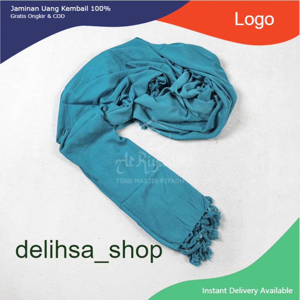 BARU Sorban Solo ZAWEEYA Polos Putih Polos Warna