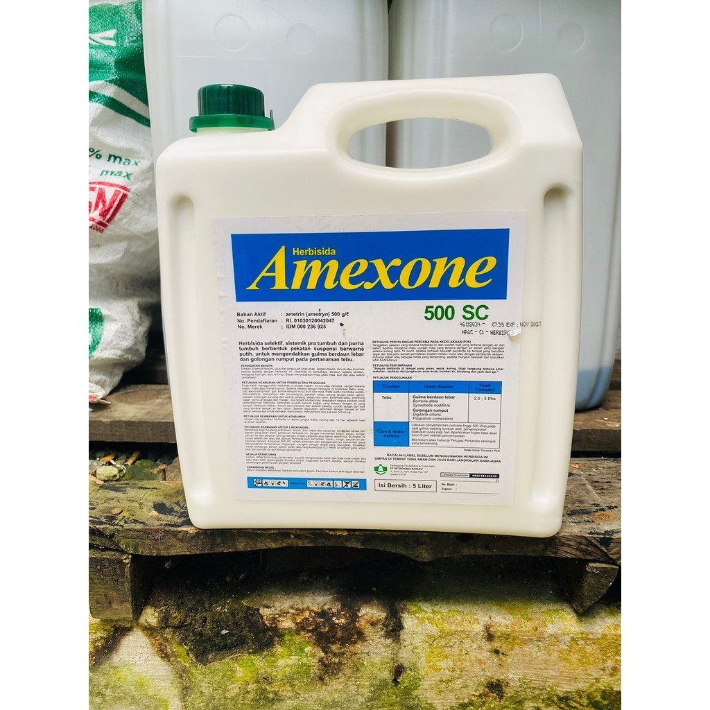 Herbisida AMEXONE 500SC isi 5L dr PT. Petrokimia Kayaku