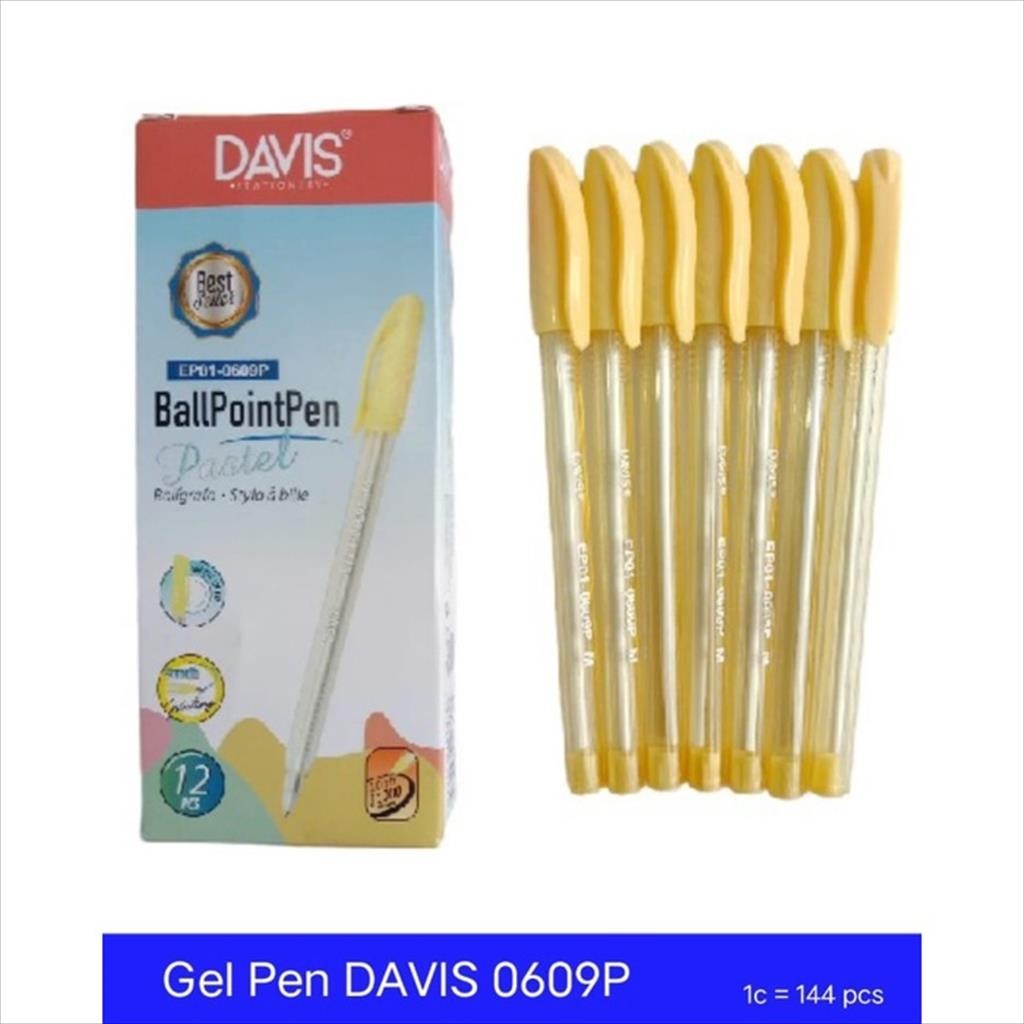

[YM] Ballpen Ep01-0609P DAVIS (12pcs)