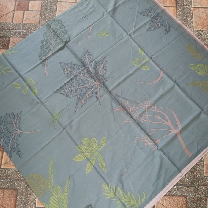 Kain Batik SOLO Motif ECOPRINT Daun TOSCA Kode : 82