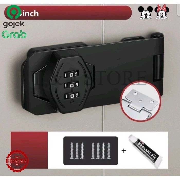 

Anti theft cabinet password locks ORIGINAL TJ