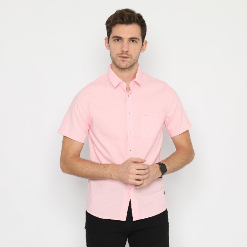 KEMEJA pria PINK RICARDO lengan pendek 32208