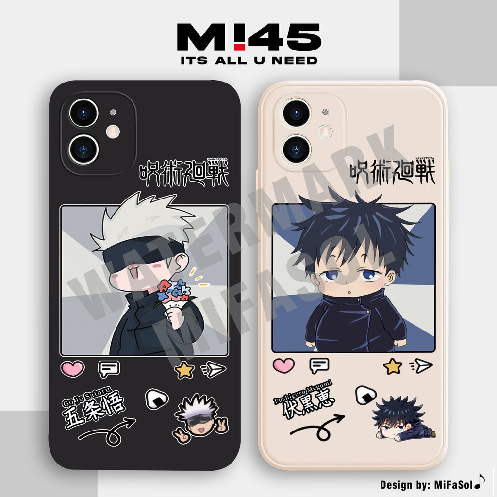 Jujutsu Kaisen Case Redmi 9C 12C 10 9A 10C Note10 9T Note8 Note9 Note11 MF045 Smartphone Casing Terb