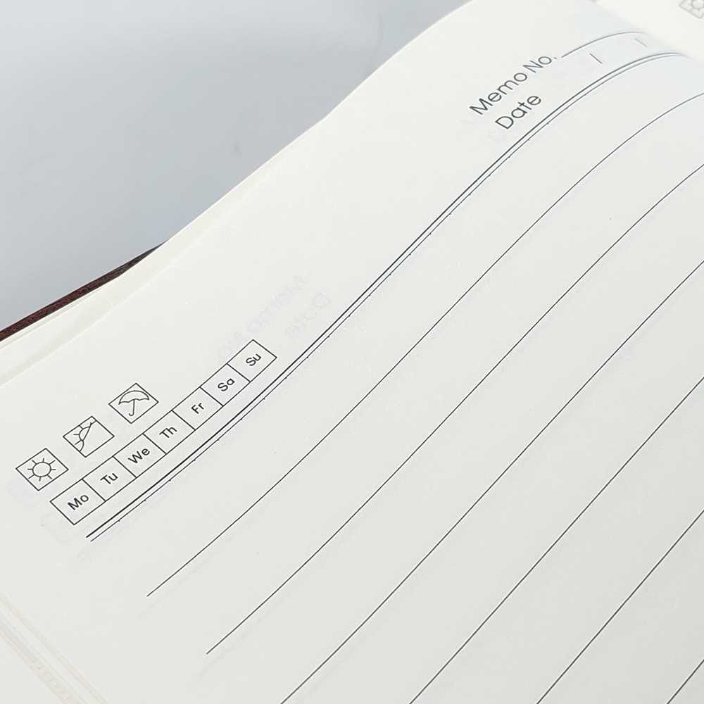 

Primal Toddi Buku Tulis Memo Paper Business Notebook Leather Cover A5 - TD101