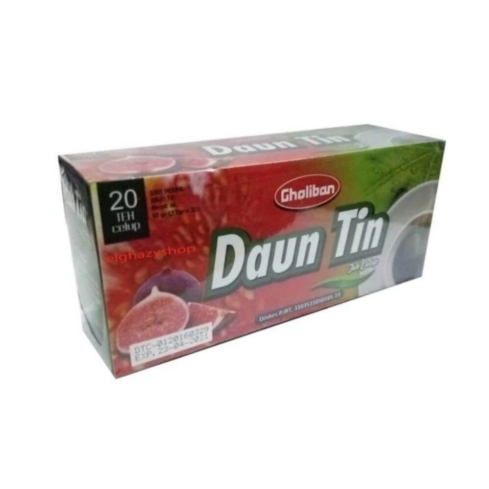 

Teh Herbal Celup Daun Tin GHOLIBAN 20 pcs Original Produc