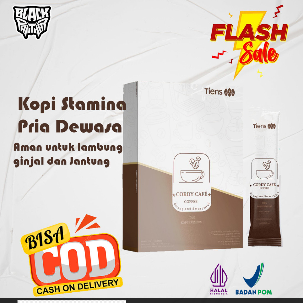 

(COD) Cordy Cafe Coffee Kopi Kuat Kopi penambah Stamina Pria Original