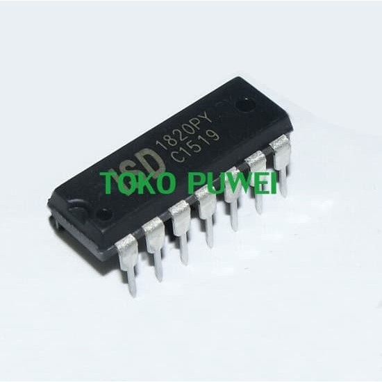 ISD1820PY ISD1820 ISD1820P 1820PY DIP-14 Voice Record Module IC BR30 Original Quality