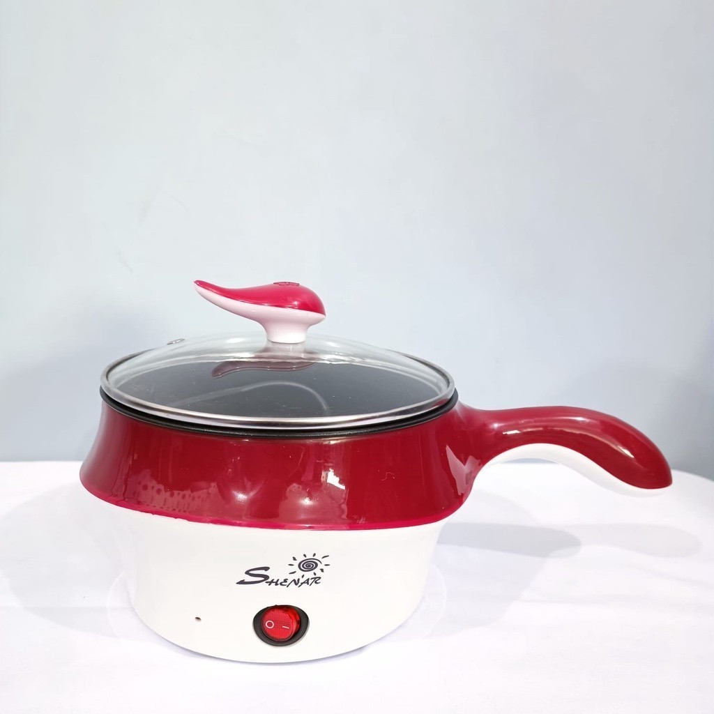 Panci Listrik Steamer Pakai Kukusan Bisa merebus Serbaguna/ Low Watt/ Shenar Panci Listrik Shenar