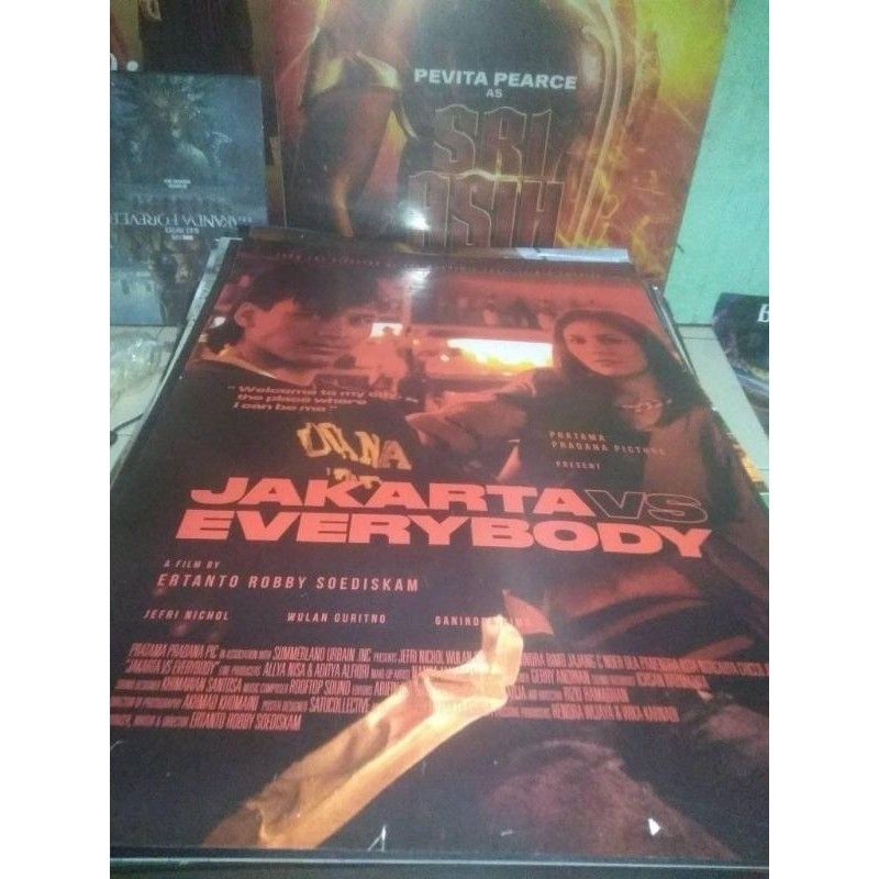 Original Poster Film Jakarta VS Everybody Official One Sheet