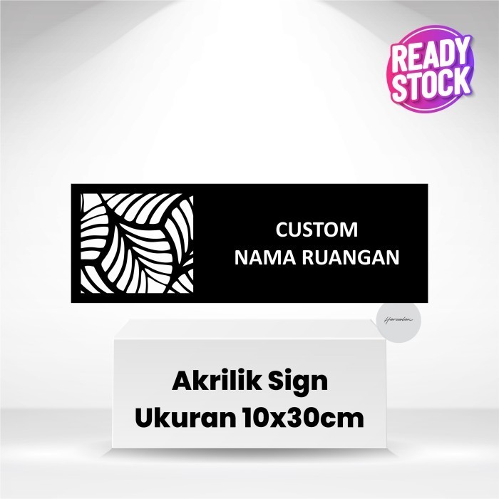 

Custom Nama Ruangan Signage Akrilik Sign Board Acrylic Papan Akrilik 7