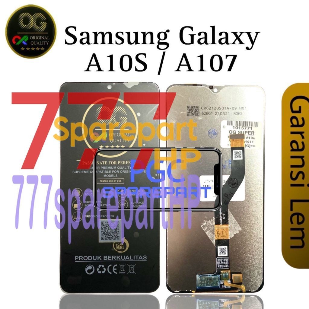 ORIGINAL SUPER OG - LCD Touchscreen Fullset Samsung Galaxy A10S / A107 / A107F / SM-A107F / SM-A107M
