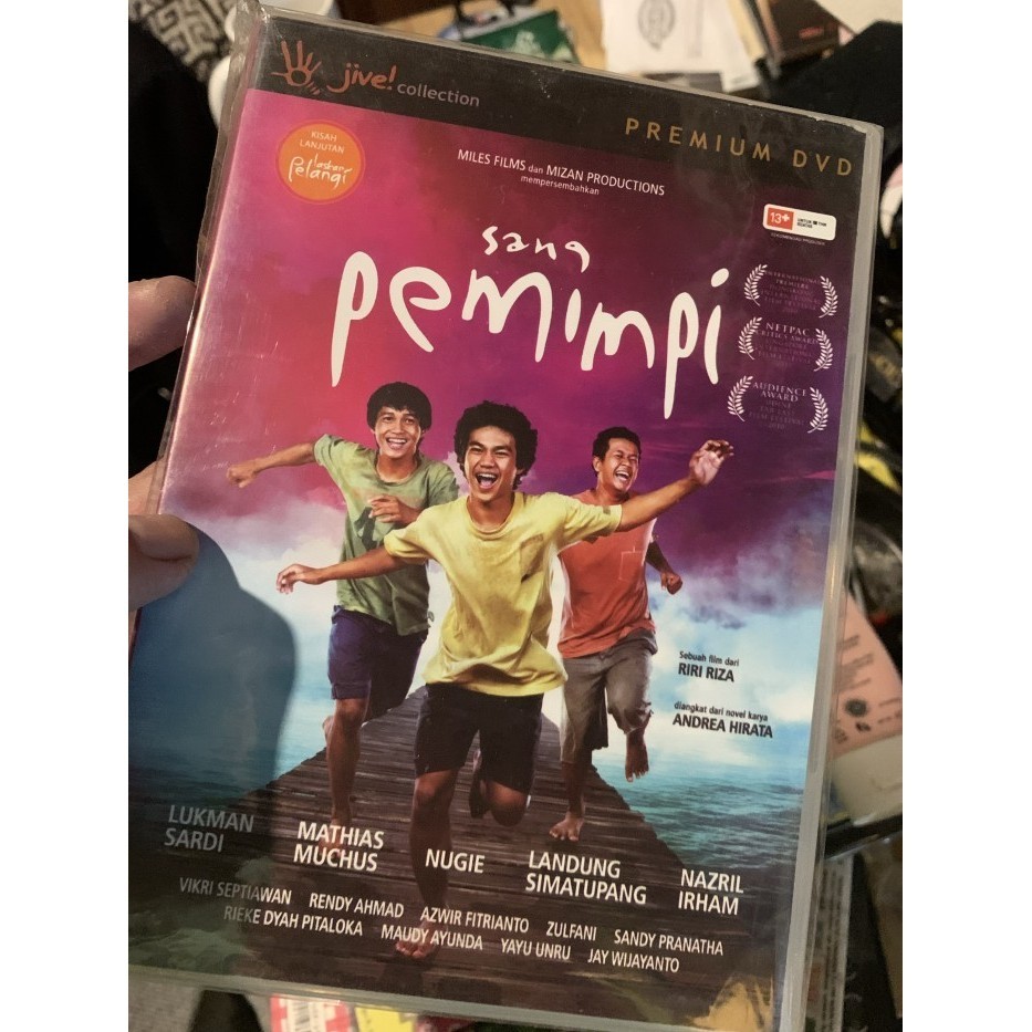DVD ORIGINAL FILM INDONESIA ANAK SANG PEMIMPI LANJUTAN LASKAR PELANGI