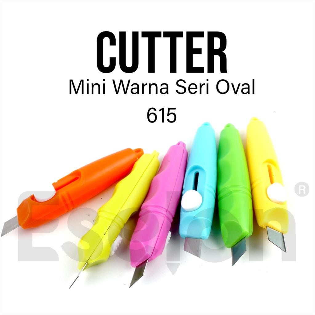 

[ES.JKT] 1pc Cutter Mini PEN 615 / / Sillet Kecil Portable 615