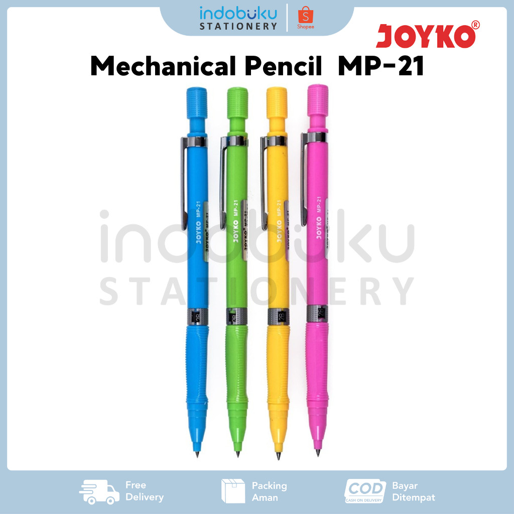 

Mechanical Pencil Joyko Pensil Mekanik Joyko 2.0 mm MP-21