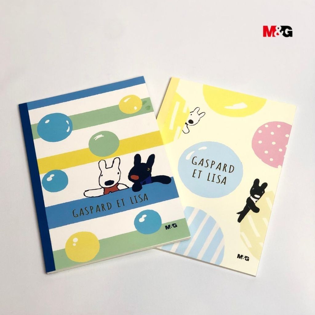 

Buku Tulis M&G Gaspard Et Lisa 40 Lembar Kertas Garis 2 Ukuran & 2 Warna #QPNBC009 #QPNBG001 - Satuan (ABG)- SHSNP